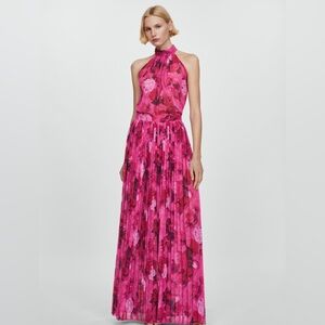 Mango Floral Halter Top